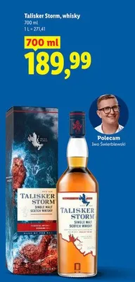 Whisky Talisker Storm promocja w Lidl