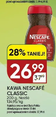 Kawa Nescafé Classic promocja w Chata Polska