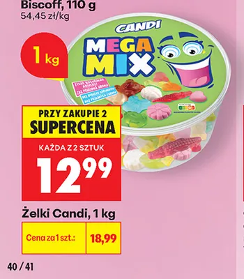 Żelki Candi promocja w Biedronka