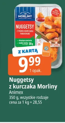 Nuggetsy z kurczaka Morliny promocja w Leclerc
