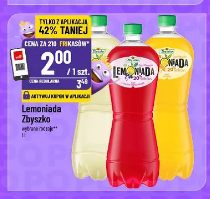 Lemoniada Zbyszko promocja w POLOmarket