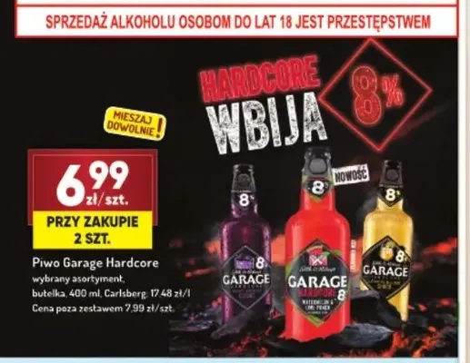 Piwo Garage Hardcore promocja w Avita