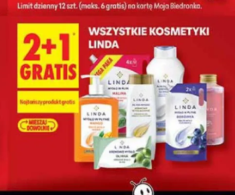 Kosmetyki Linda promocja w Biedronka