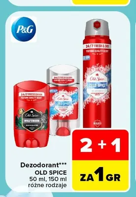 Dezodorant Old Spice promocja w Carrefour