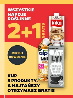 Napój migdałowy Alpro Barista promocja w Netto