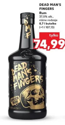 Rum DEAD MAN'S FINGERS 37,5% alk. promocja w Kaufland