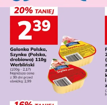 Szynka Polska Werbliński promocja w Hitpol