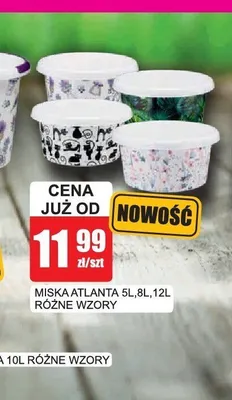 Miska Atlanta 8 l promocja w Bingo