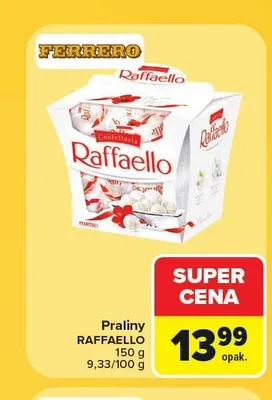 Praliny Raffaello promocja w Carrefour Market