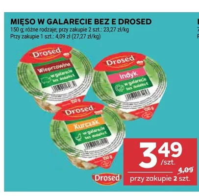 Indyk w galarecie bez E Drosed promocja w Stokrotka