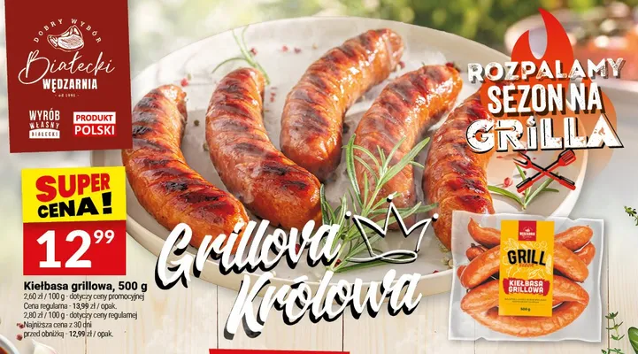Kiełbasa grillowa promocja w Twój Market