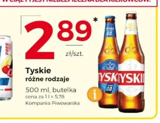 Piwo bezalkoholowe Tyskie promocja w Frac