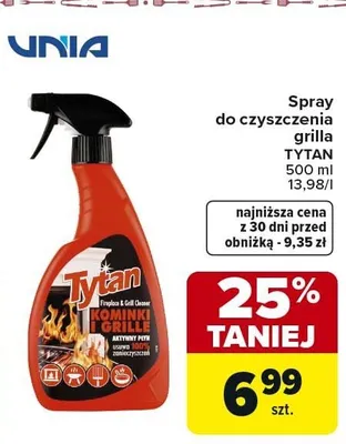 Spray do czyszczenia grilla promocja w Carrefour Market