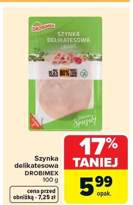 Szynka delikatesowa promocja w Carrefour