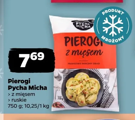 Pierogi z mięsem Pycha Micha promocja w Netto