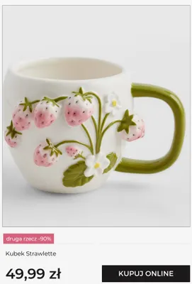 Kubek Strawlette home&you promocja w home&you