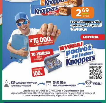 Baton Knoppers promocja w Gama