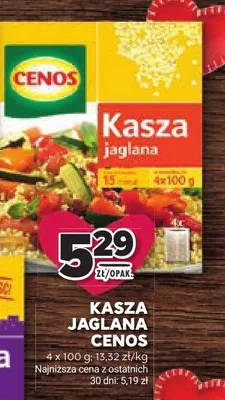 Kasza jaglana Cenos promocja w Stokrotka