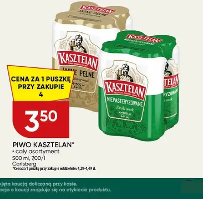 Piwo Kasztelan promocja w Chata Polska