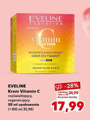 Krem do twarzy Eveline Vitamin C regenerujący promocja w Kaufland