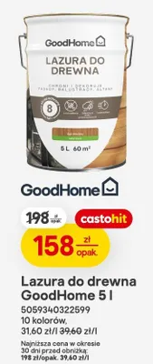 Lazura do drewna promocja w Castorama