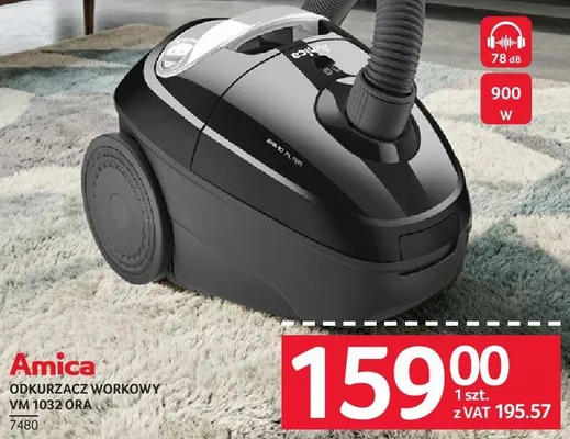 Odkurzacz workowy VM 1032 ORA Amica promocja w Selgros