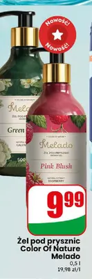 Żel pod prysznic Color of Nature Pink Blush Melado promocja w Dino