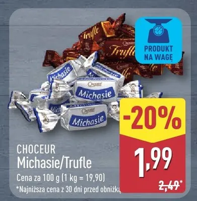 Michassie/trufle promocja w Aldi