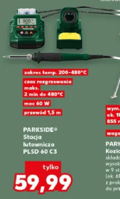 Stacja lutownicza PLSD 60 C3 promocja w Kaufland