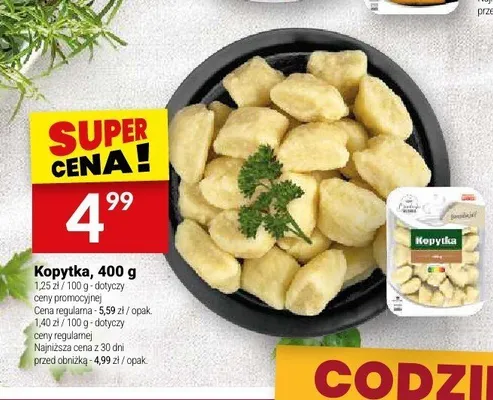 Kopytka Białecki Kuchnia promocja w Twój Market