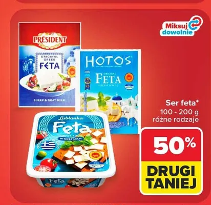 Ser feta Hotos promocja w Carrefour