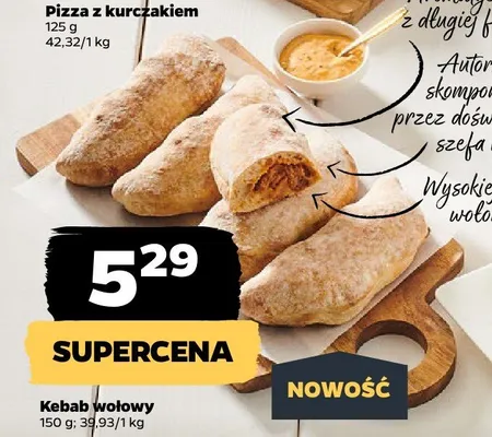 Kebab wołowy promocja w Netto