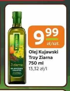 Olej Kujawski Trzy Ziarna promocja w Gama