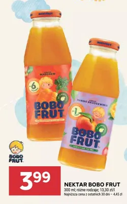 Nektar Bobo Frut Marchew promocja w Stokrotka