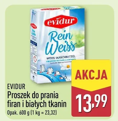 Proszek do prania firan i białych tkanin promocja w Aldi