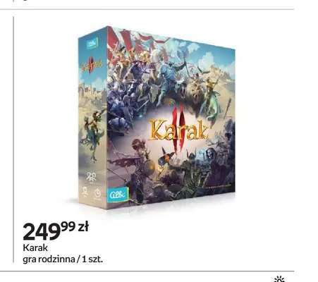 Gra rodzinna Karak promocja w Empik