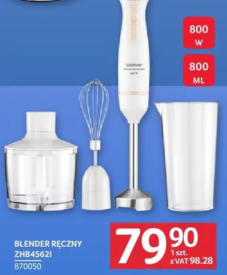 Blender ręczny ZHB4562I promocja w Selgros