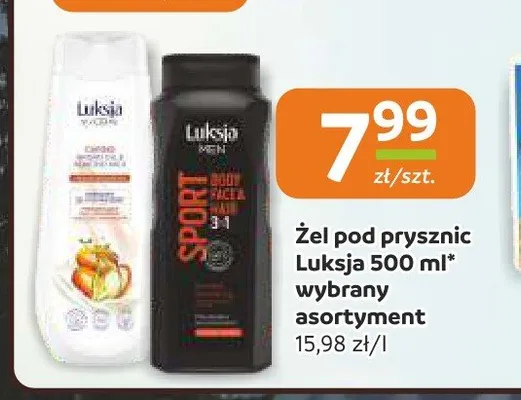 Żel pod prysznic Luksja promocja w Gama