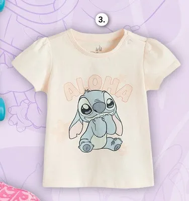 Koszulka dziecięca z krótkim rękawem Stitch promocja w Smyk
