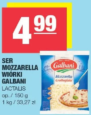 Ser Mozzarella wiórki Galbani Lactalis promocja w SPAR