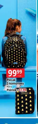 Plecak 2-komorowy Astra promocja w Leclerc