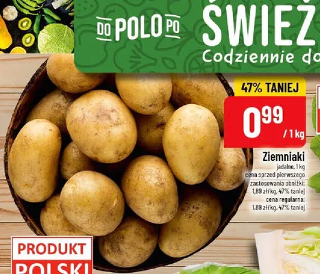 Ziemniaki promocja w POLOmarket