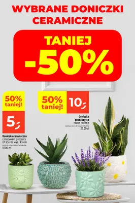 Doniczka ceramiczna z motywem pszczoły Ø9,5 cm promocja w Dealz