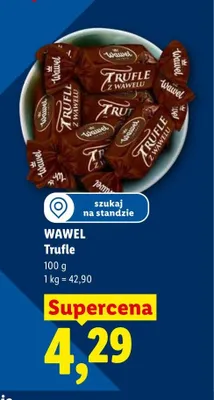 Cukierki Trufle Wawel promocja w Lidl
