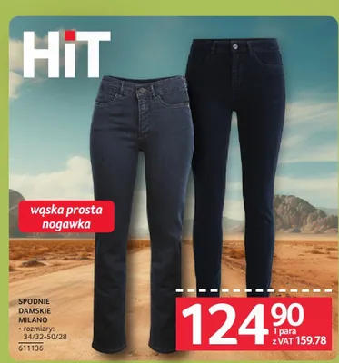 Spodnie damskie Milano promocja w Selgros