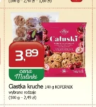 Ciastka kruche Kopernik Całuski promocja w MALINKA