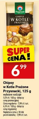 Chipsy w Kotle Prażone Przysnacki promocja w Twój Market