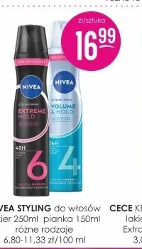 Lakier do włosów Nivea Styling promocja w Drogerie Jasmin