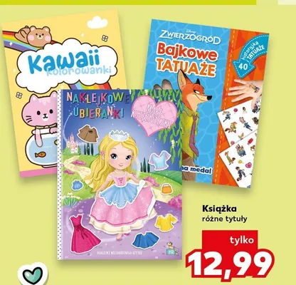 Książka Kawaii kolorowanki Kaufland promocja w Kaufland