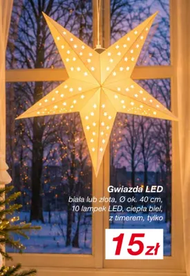 Gwiazda LED promocja w KiK